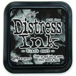 Distress Ink stempelkussen - Black soot