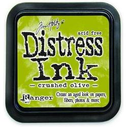 Ranger Distress Inks pad - crushed olive stempel pad