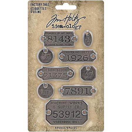Tim Holtz Idea-ology Factory Tags (TH94039)