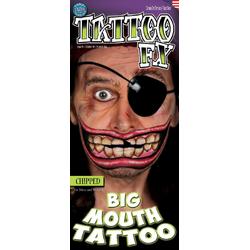 Tinsley Big Mouth Tattoo - Chipped