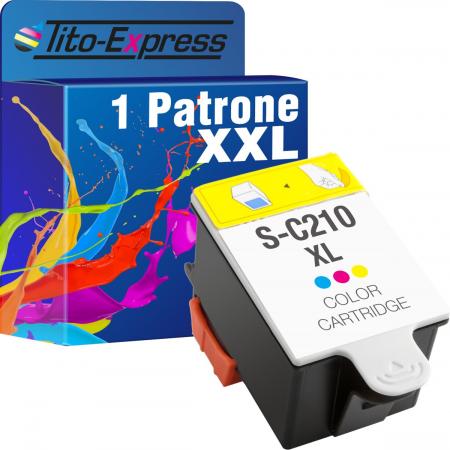 Tito-Express PlatinumSerie PlatinumSerie® 1 x XL cartridge voor Samsung kleur van 210 van inkt Samsung CJX-1000 CJX-1050W CJX-2000FW