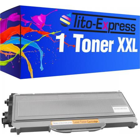 Tito-Express PlatinumSerie PlatinumSerie® toner XL Black compatible voor Brother TN-2120 HL-2170 N HL-2170 W MFC 7320 3.000 paginas, laser HL-2140 / HL-2150 N / HL-2150 NR / HL-2170 WR / HL-2170 N / HL-2170 W / MFC-7320 / MFC-7320 W / MFC-7340 /
