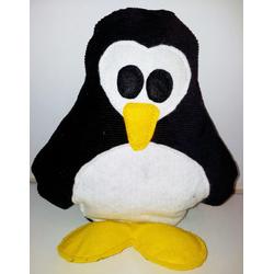 Toetie & Zo Handgemaakte Knuffel - Pinguin - Zwart - Wit - Speelgoed - Baby - Kind
