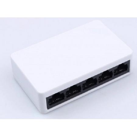 Netwerkswitch Fast Ethernet 10 / 100Mbps LAN RJ45 Switcher