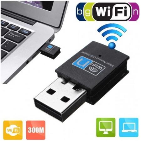 Wireless wifi dongle 300 Mbps super snel adapter