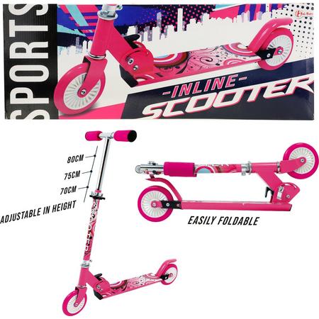 Inline scooter/step