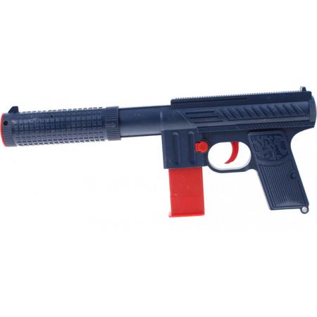 Toi-toys Black Series Handgeweer Met Munitie 30 Cm Blauw