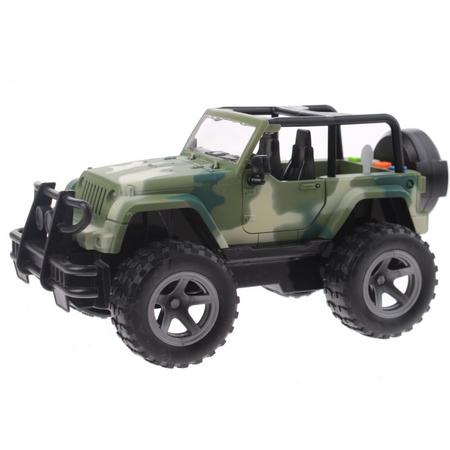Toi-toys Cross Country Jeep 21 Cm Groen/camo