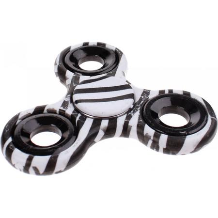 Toi-toys Fidget Spinner Zebra Print 8 Cm