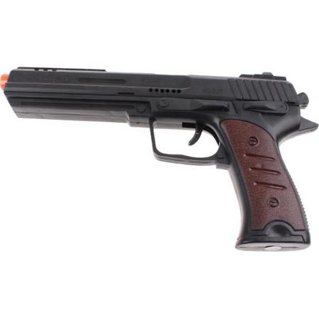Toi-toys Handgun Ratelpistool 30 Cm Zwart