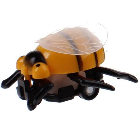 Toi-toys Insectenauto Pull Back Bij 4,5 Cm Geel/zwart