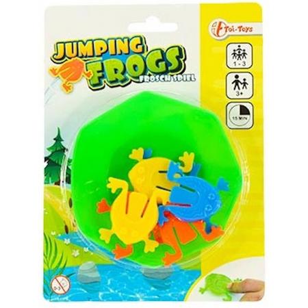 Toi-toys Jumping Frogs Kikkerspel 7- Delig 9.5 Cm