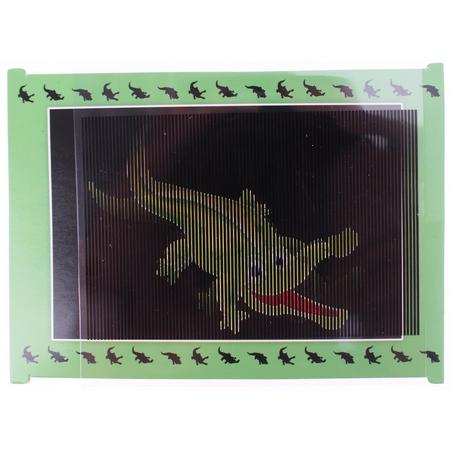 Toi-toys Magische Bewegende Kaart Krokodil Groen