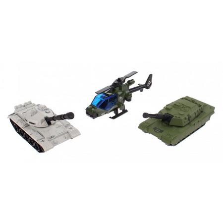 Toi-toys Militaire Voertuigen Special Force 3-delig Diecast