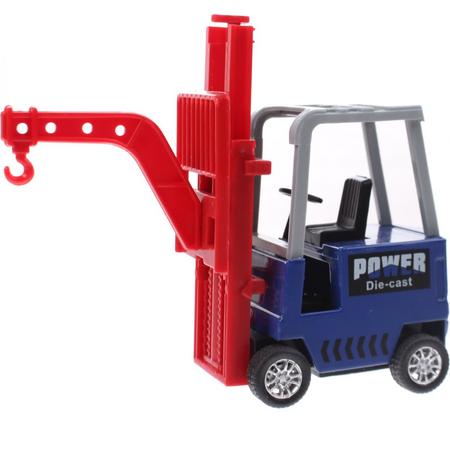 Toi-toys Miniatuur Forklift Die-cast Blauw