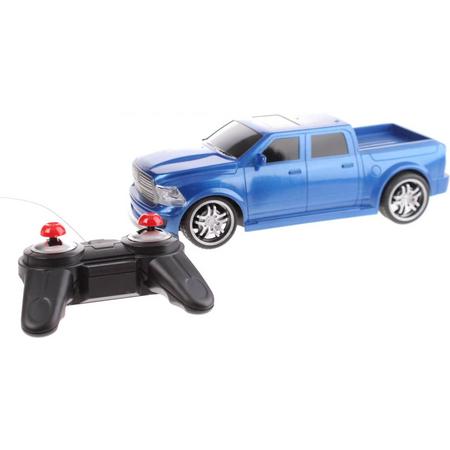 Toi-toys Pick Up Truck Radiografisch Blauw