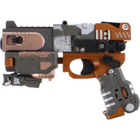 Toi-toys Pistool Toy Gun Met Foam Kogels 18 Cm Bruin