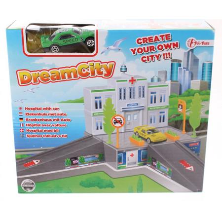 Toi-toys Racebaan Dream City Hospital