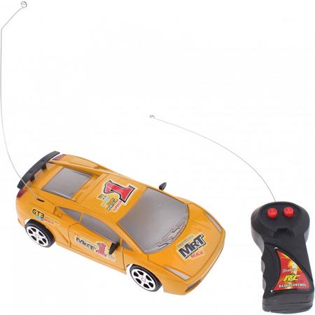 Toi-toys Rc Raceauto 19 Cm Geel