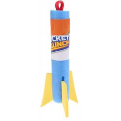 Toi-toys Rocket Launch Raket 15 Cm Blauw