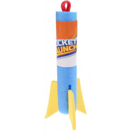 Toi-toys Rocket Launch Raket 15 Cm Blauw