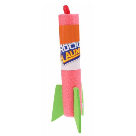 Toi-toys Rocket Launch Raket 15 Cm Rood