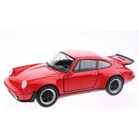 Toi-toys Schaalmodel Porsche 911 Turbo Rood