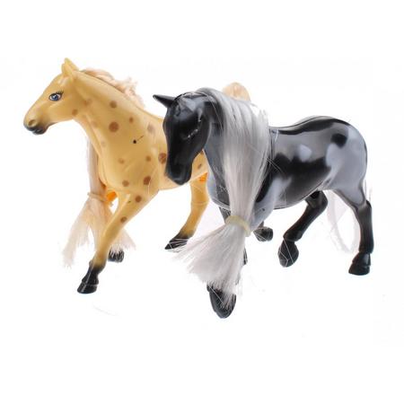 Toi-toys Speelset Kaileys Paard 9-delig Bruin/zwart