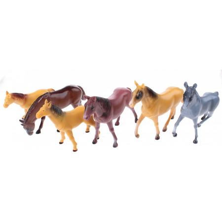 Toi-toys Speelset Paarden 6-delig 20 Cm