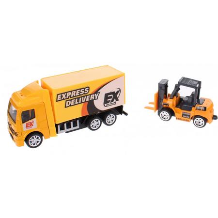 Toi-toys Vrachtwagen Met Vorkheftruck