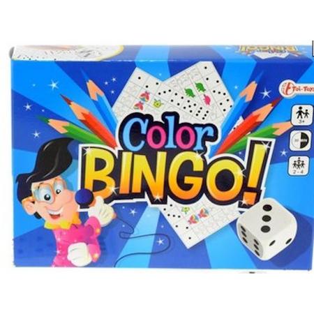 color bingo spel 21 cm junior