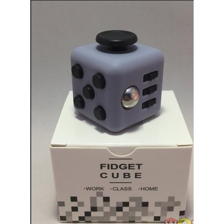 Tokomundo Fidget Cube - Friemelkubus - Anti Stress - Speelgoed - Kubus - Fidget - Stress - Grijs