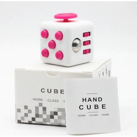 Tokomundo Fidget Cube - Friemelkubus - Anti Stress - Speelgoed - Kubus - Fidget - Stress - Roze