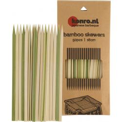 Konro – Satéprikkers – Bamboe – 18 cm – 20 x 50 stuks