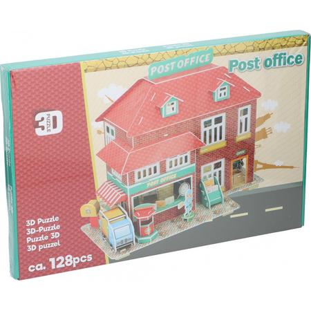 Tom Puzzel 3d Postkantoor 128 Stukjes