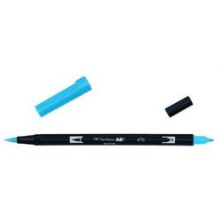 Tombow ABT dual brush pen cyan ABT-476
