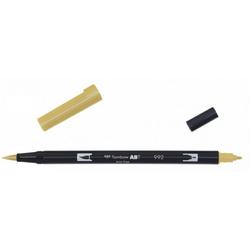 Tombow ABT dual brush pen sand ABT-992