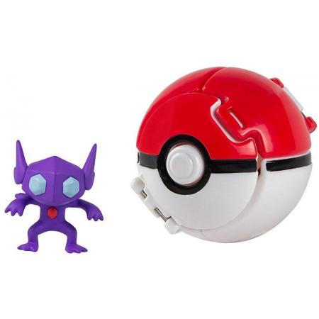 Pokémon Pokemon Throw n Pop Poké Ball met Sableye Figuur en Pokebal