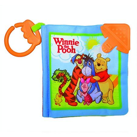 Tomy Babyboekje Winnie The Pooh Discovery Book Oranje/blauw
