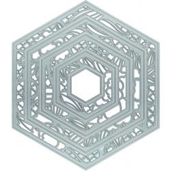 Tonic Studios - Dimensions Tailored Frames Décor Collection Hexagon Layering