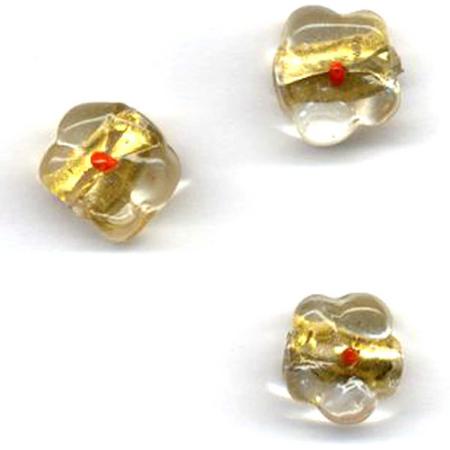 18 Stuks Hand-made Jewelry Beads - Bloemen - 12mm