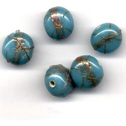 30 Stuks Hand-made Jewelry Beads - Opaque Turquoise
