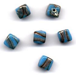 36 Stuks Hand-made Jewelry Beads - Turquoise -10x10mm