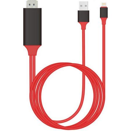 HDMI kabel 2 meter - Rood
