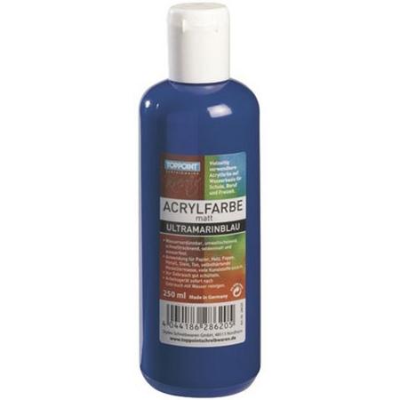 Toppoint Acrylverf 250ml blauw