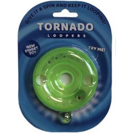 Tornado Fidget Toy Loopers Junior Groen 2-delig