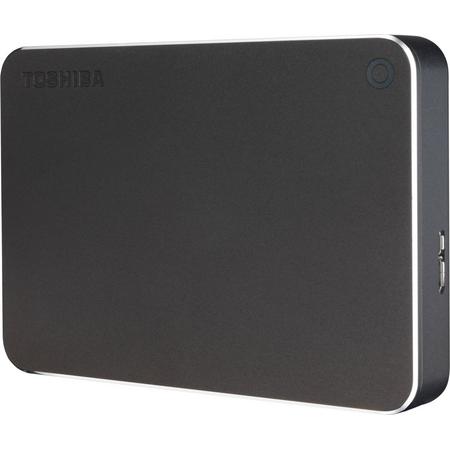Toshiba Canvio Premium 2TB dark grey externe harde schijf
