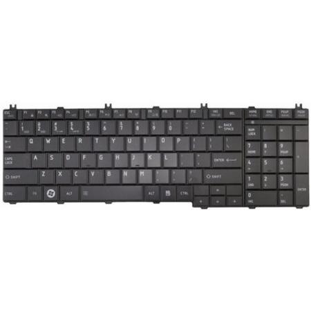 Toshiba Satellite C650 / L650 / L670 US keyboard (black)