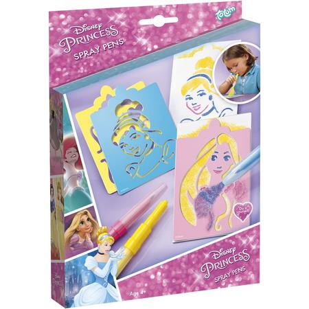 Disney Princess Spray Pens - blaaspenschildertijtjes maken