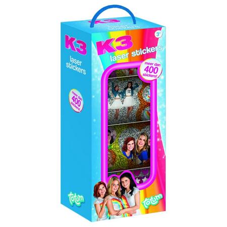 K3 Stickerbox Met Rollen